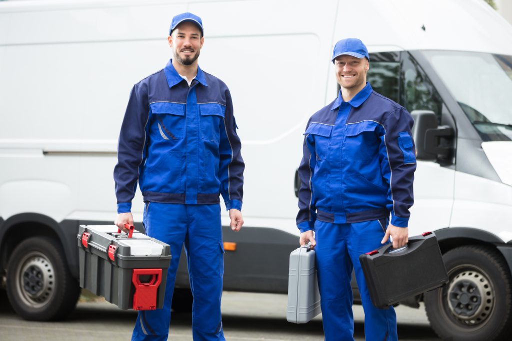 Hydroking kollégák munka közben.