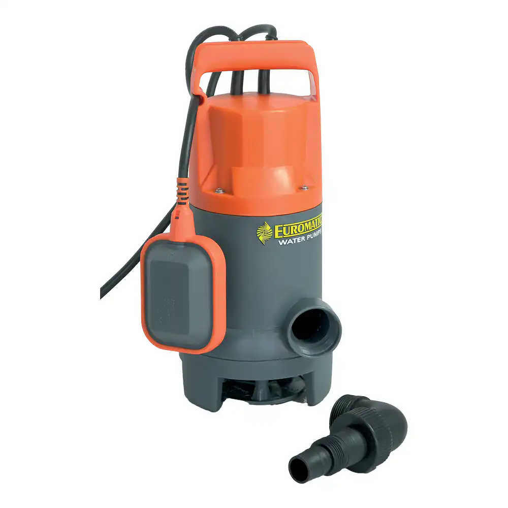 SVC 900 szennyezettvíz szivattyú, 230V 1 fázis, úszókapcsolós, 1" 1/2 BM csatlakozás, max. emelőmagasság 9m, max. térfogatáram 13,8m3/h